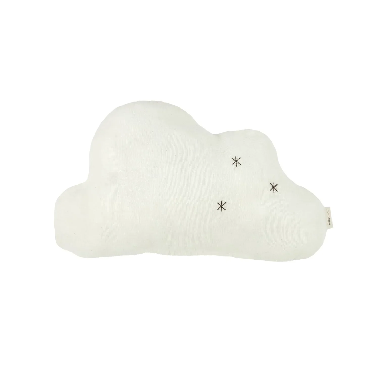 "Nobodinoz WABI SABI Wolkenkussen voor baby, 37 x 25 cm, Kleur: NATURAL image"