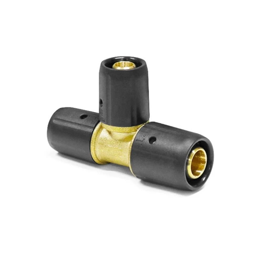 Steekfitting T-stuk Verloop 20mm x 20mm x 16mm - CV Buis Koppeling