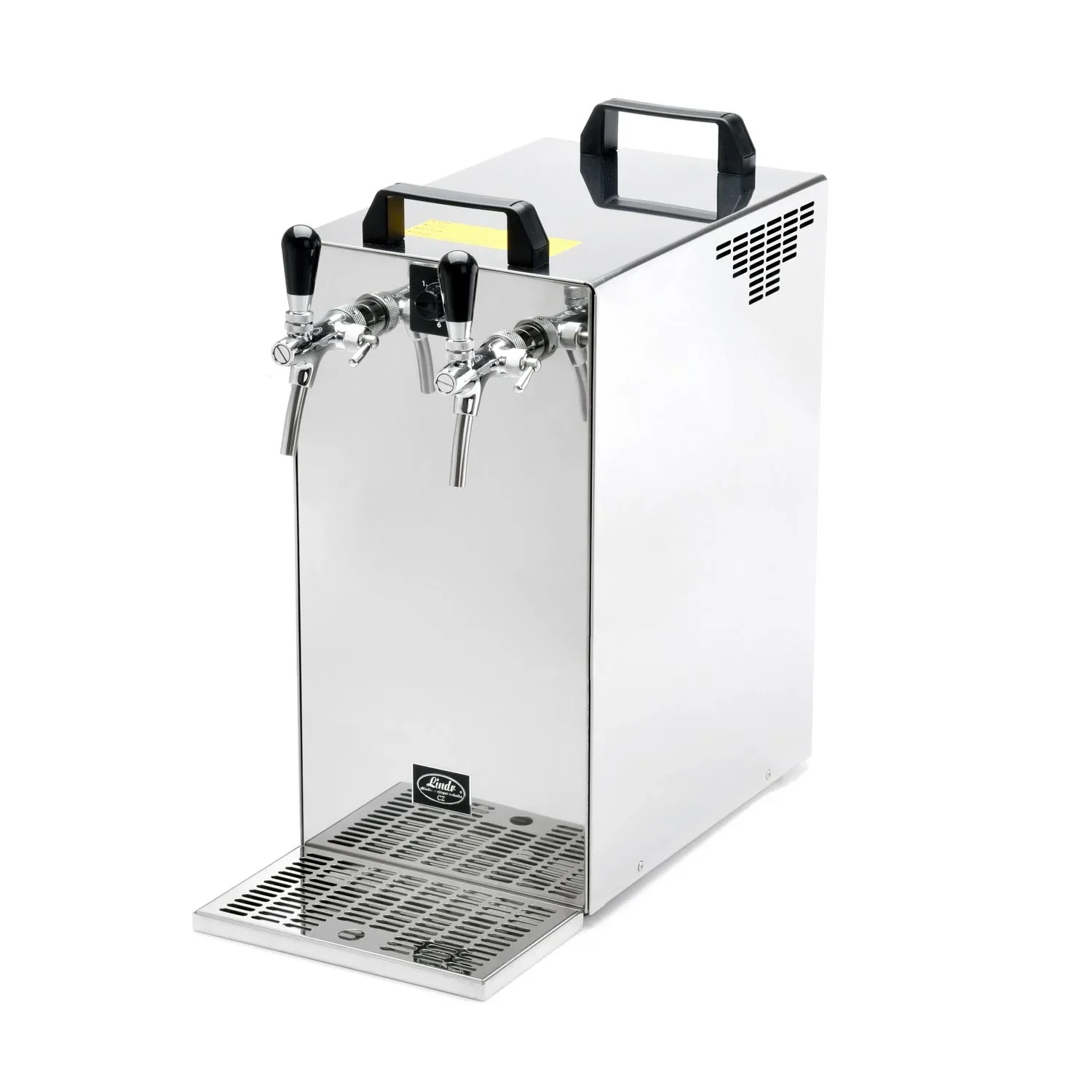 "Biertap Kontakt 155 - Green Line 2-lijns droge koeler van roestvrij staal, 160 liter / h image"
