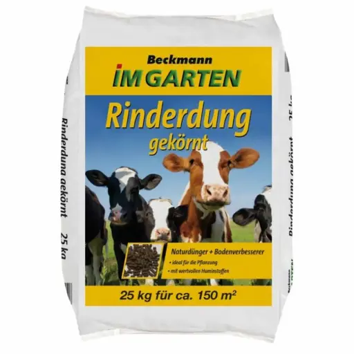 "Rundermest korrels 25 Kg, Biologische mest, Organische mest geschikt voor BIO Anbau image"