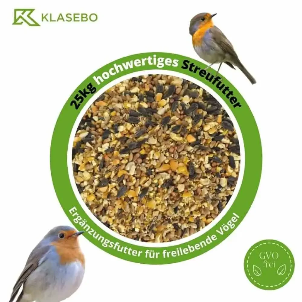"Vogelvoer 25kg, strooivoer, wintervoer vogels, tuinvogels voeren image"