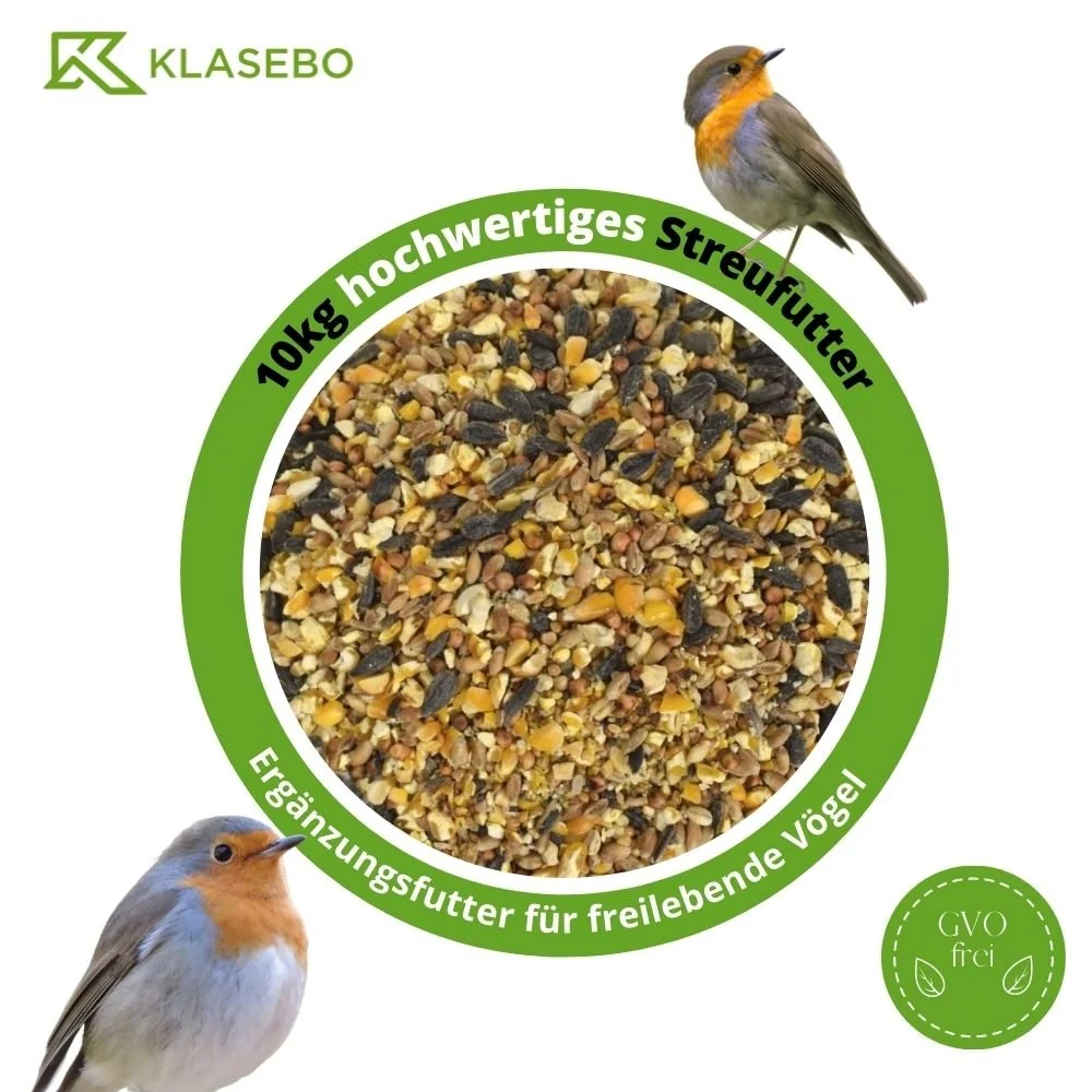 "Vogelvoer 10 kg, strooivoer, vogelzaad, wildvogel voer, tuinvogels voeren image"