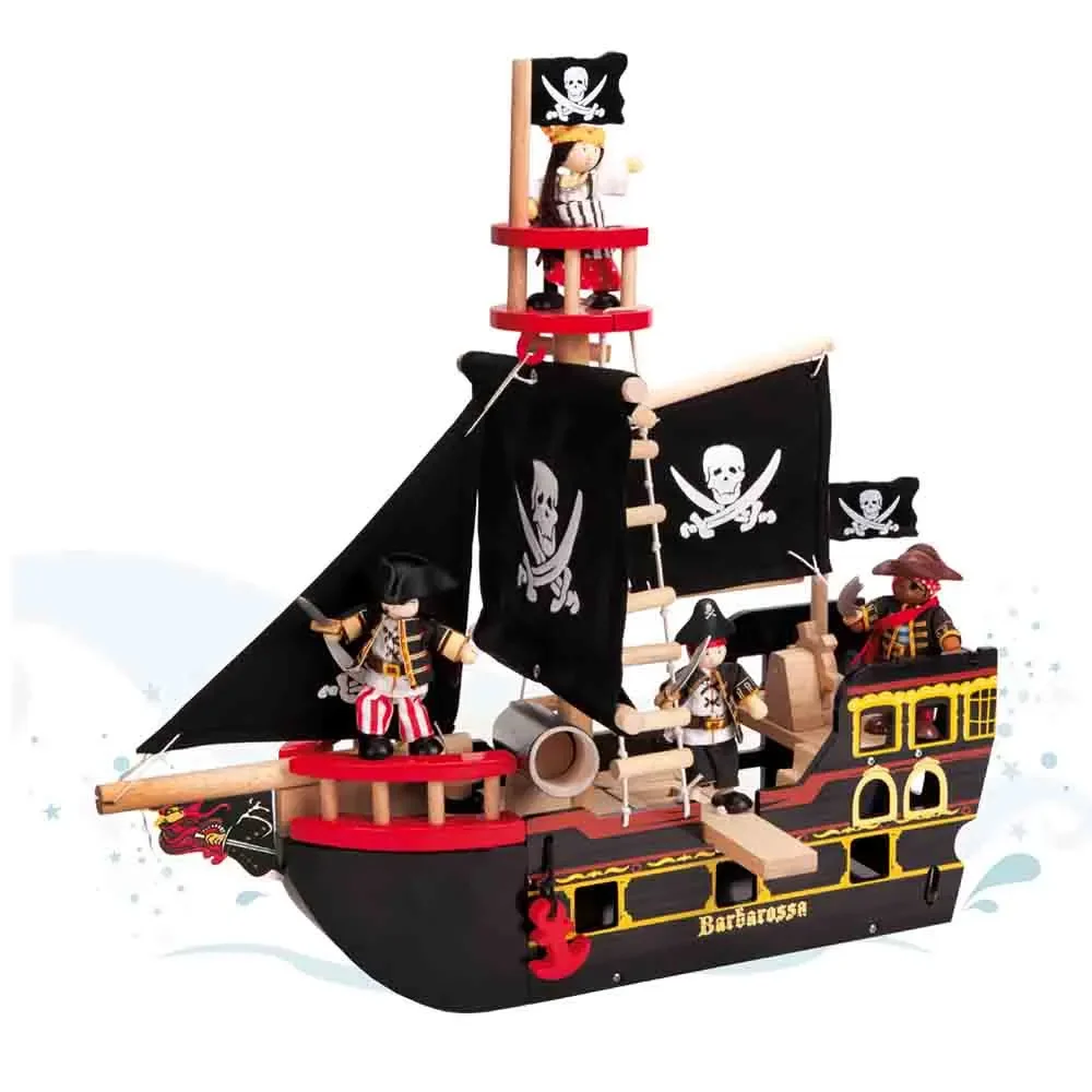 "Le Toy Van Piratenschip Barbarossa image"