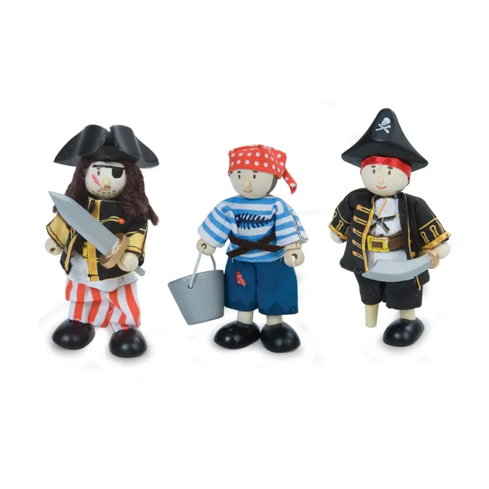 "Le Toy Van piratenschip accessoires piraten image"