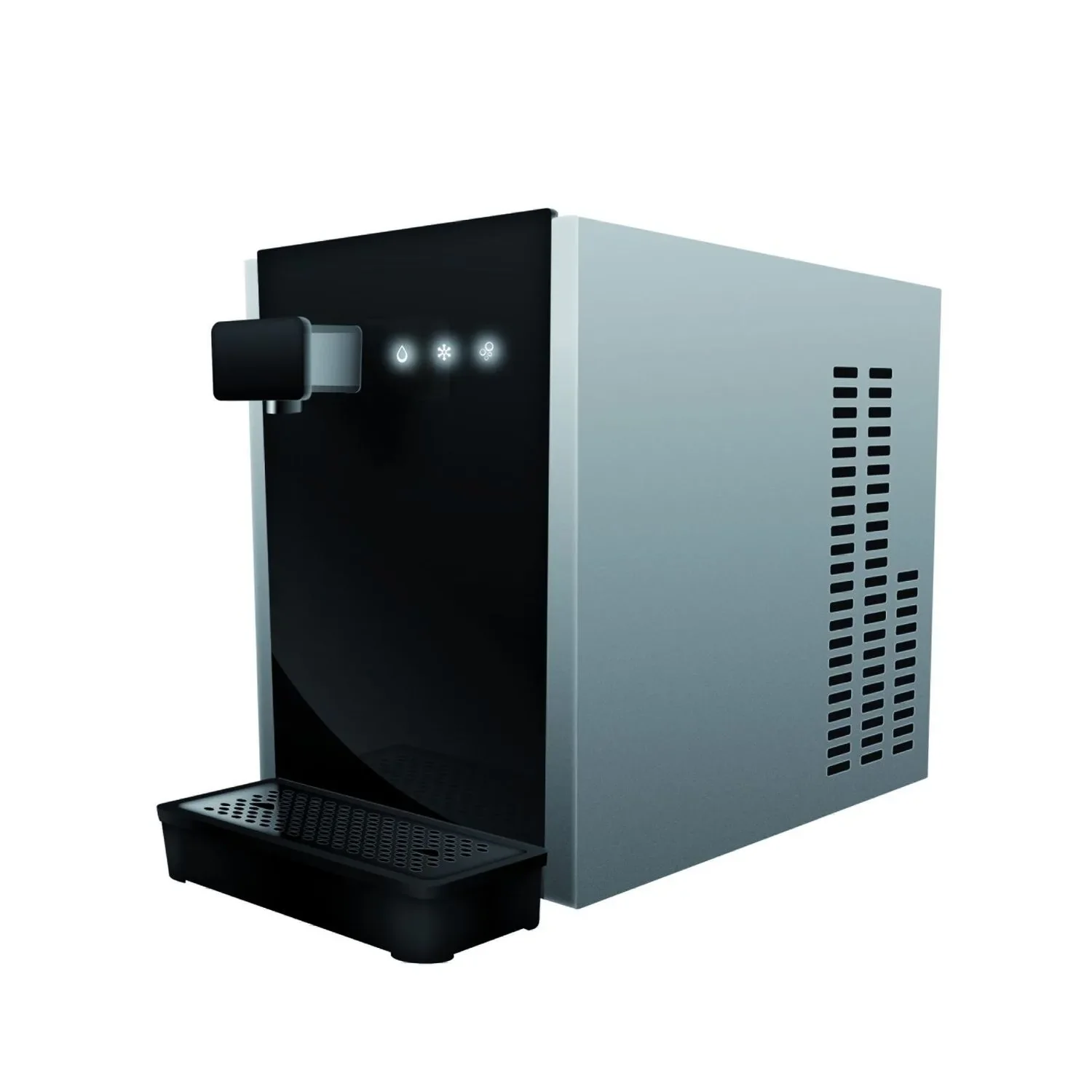 "Waterdispenser, bruiswater machine, sodamaker, carbonator - TWIST 80, op tafel, Kleur: wit image"