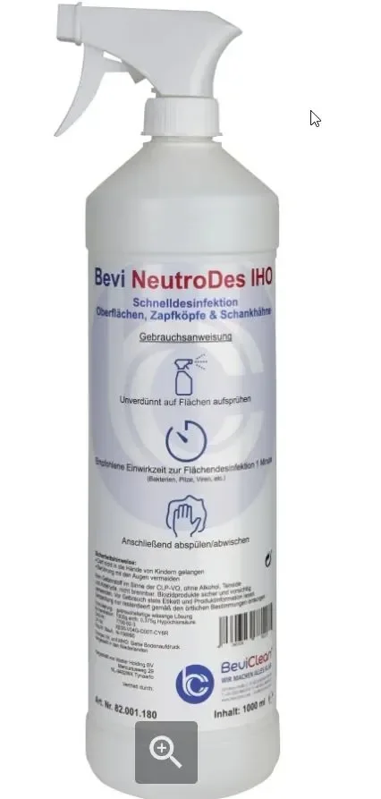 "Bevi Desinfectiemiddel - NeutroDes IHO, met sproeier 1 liter image"