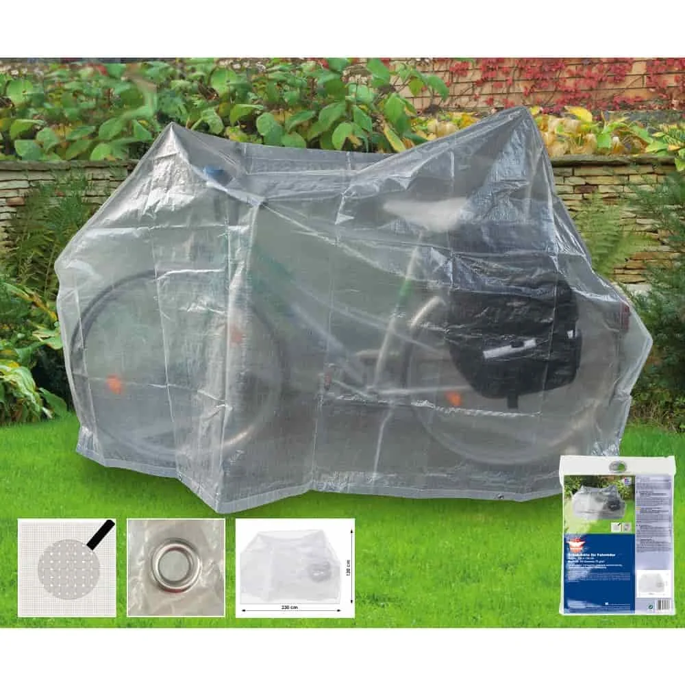 "Transparante Fiets Afdekhoes 230x120cm image"