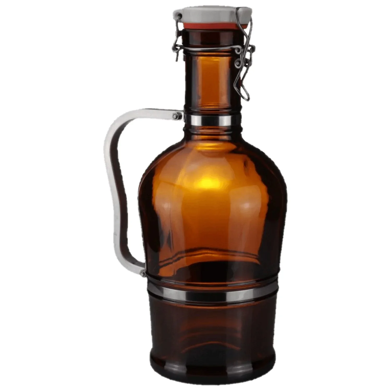 "Bierfles 2L, bruin image"