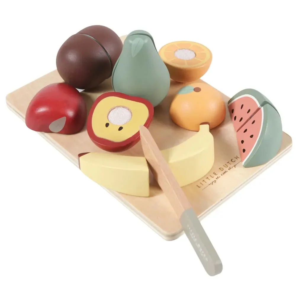 "Little Dutch fruit met bord image"