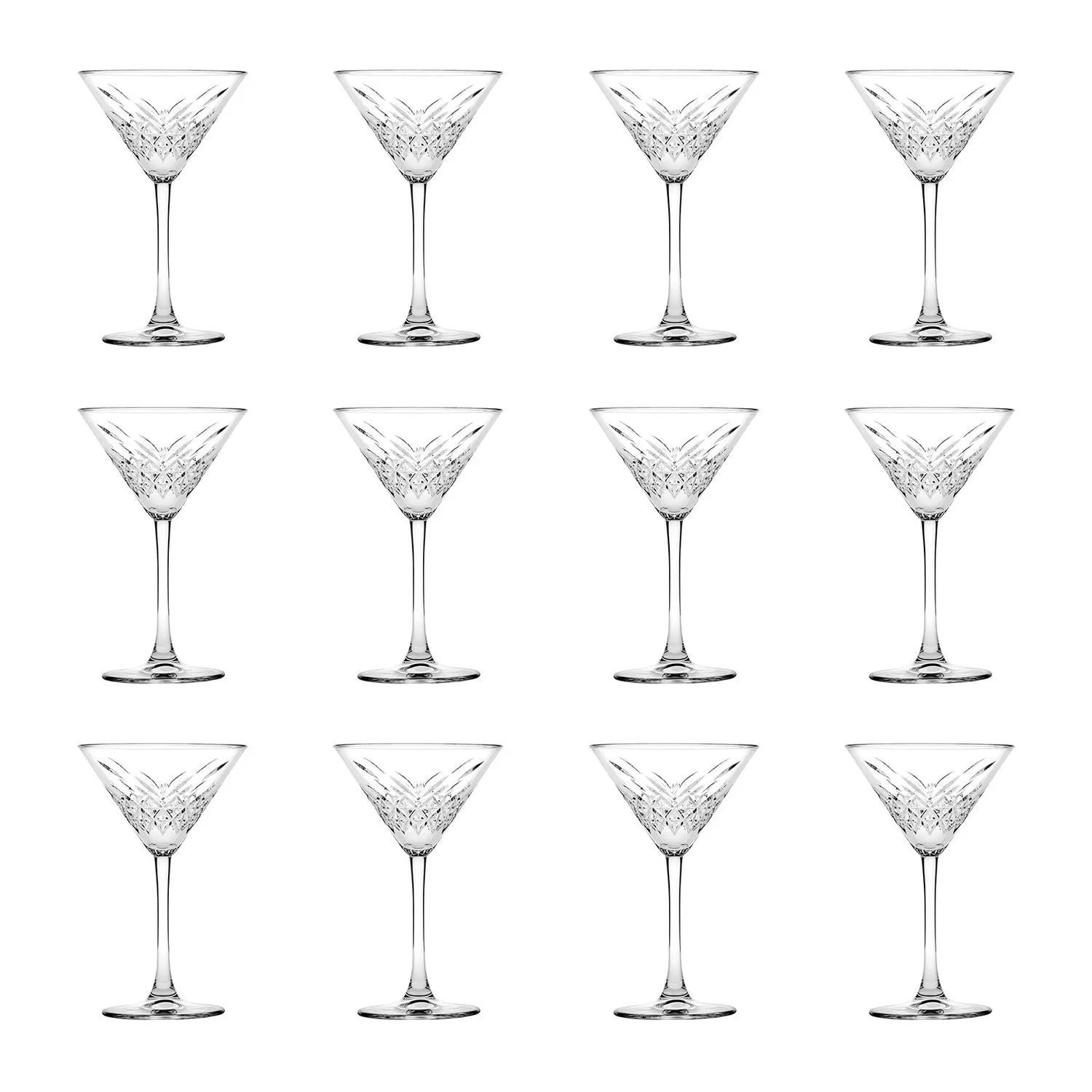 "Cocktailglazen, drinkglazen set van 12 - Timeless, 230 ml image"