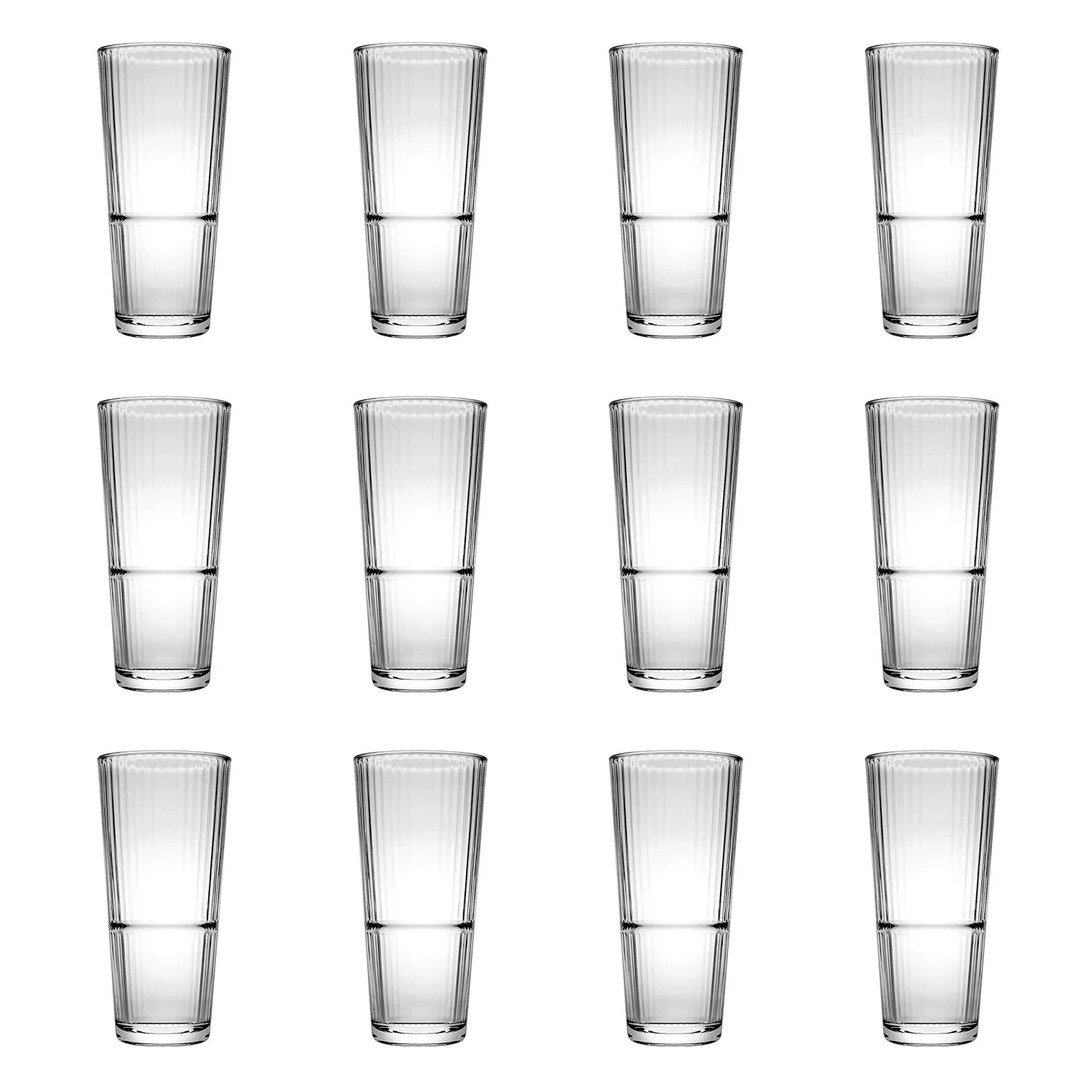 "Longdrinkglazen, drinkglazen 6 Set - Grande Sunray, 295 ml image"