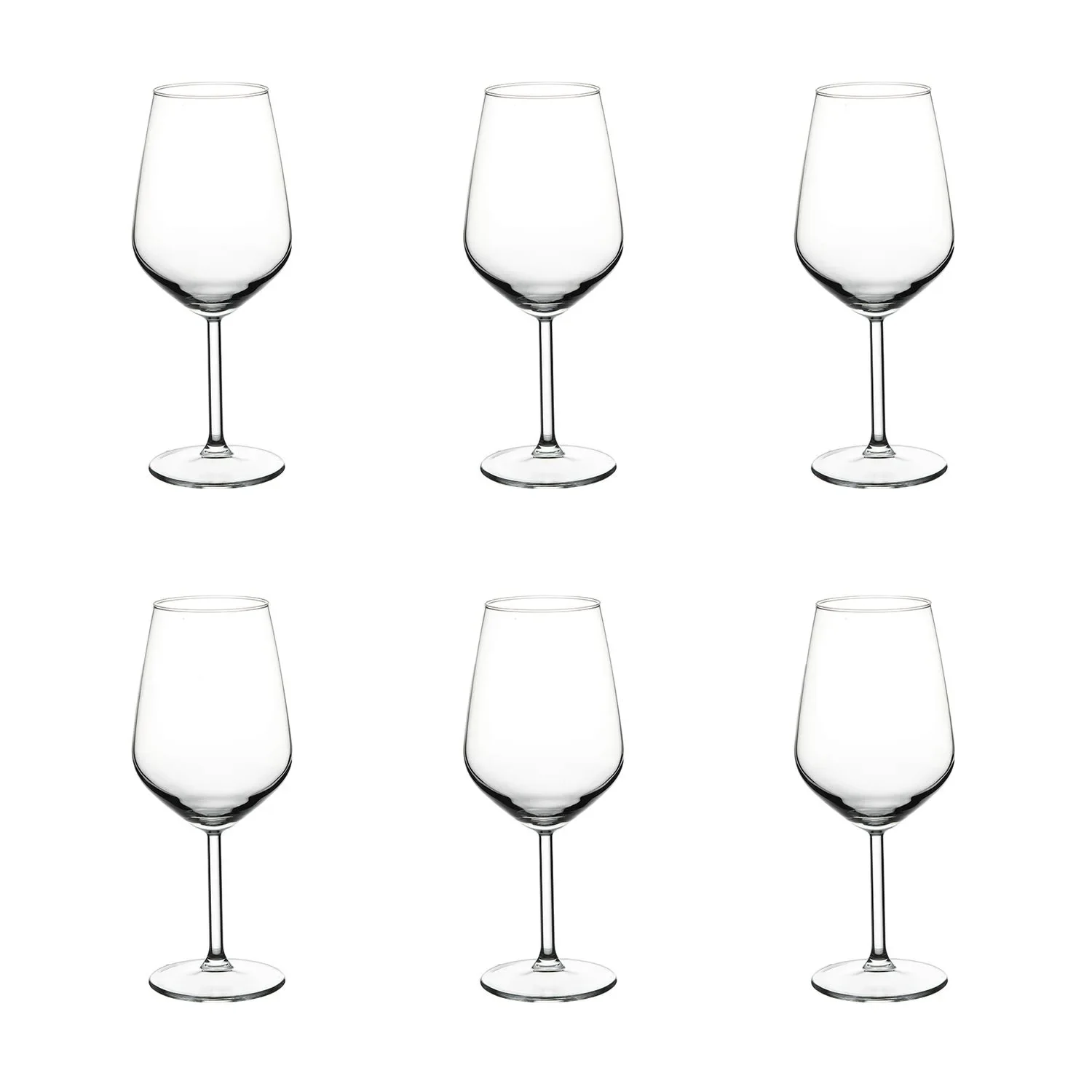 "Wijnglazen, Kristallen wijnglazen Set van 6, Serie Allegra 490ml image"
