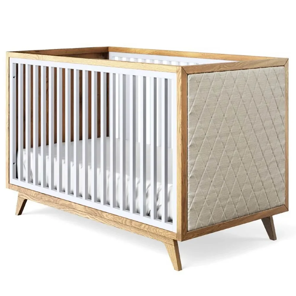 "Romina Uptown babybed gestoffeerd image"
