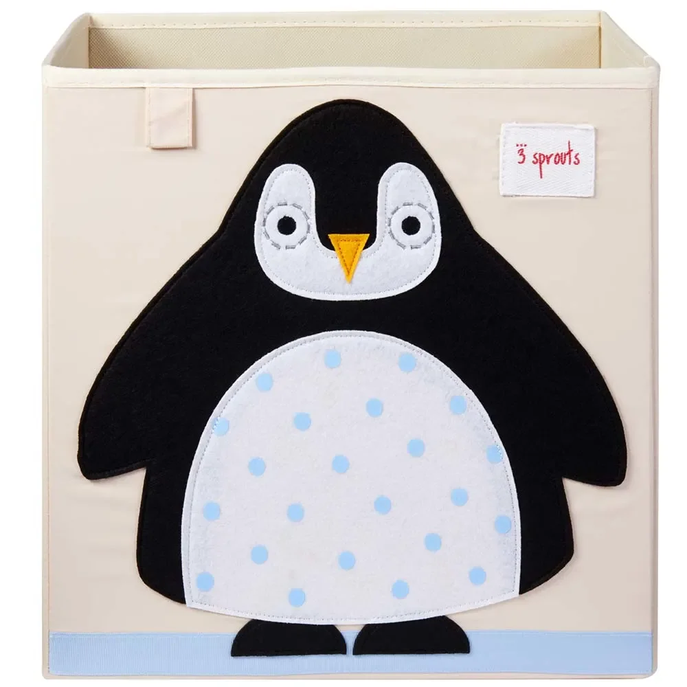 3 Sprouts speelgoedmand pinguïn