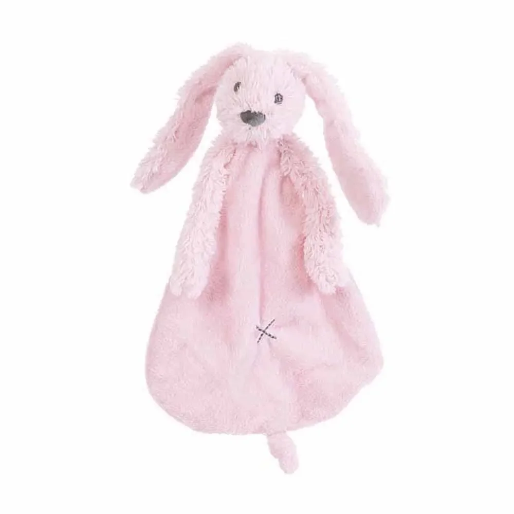 "Happy Horse Baby knuffeldoekje konijntje Richie roze image"
