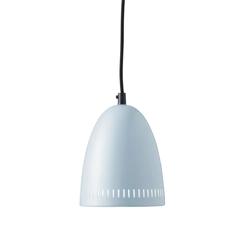 Superliving Metalen hanglamp "Dynamo" mini mat lichtblauw