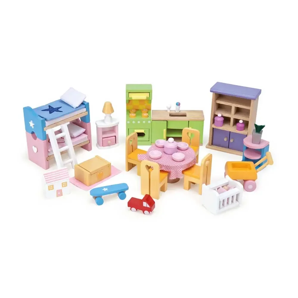 "Le Toy Van Poppenhuis Accessoires Starter Meubelset image"