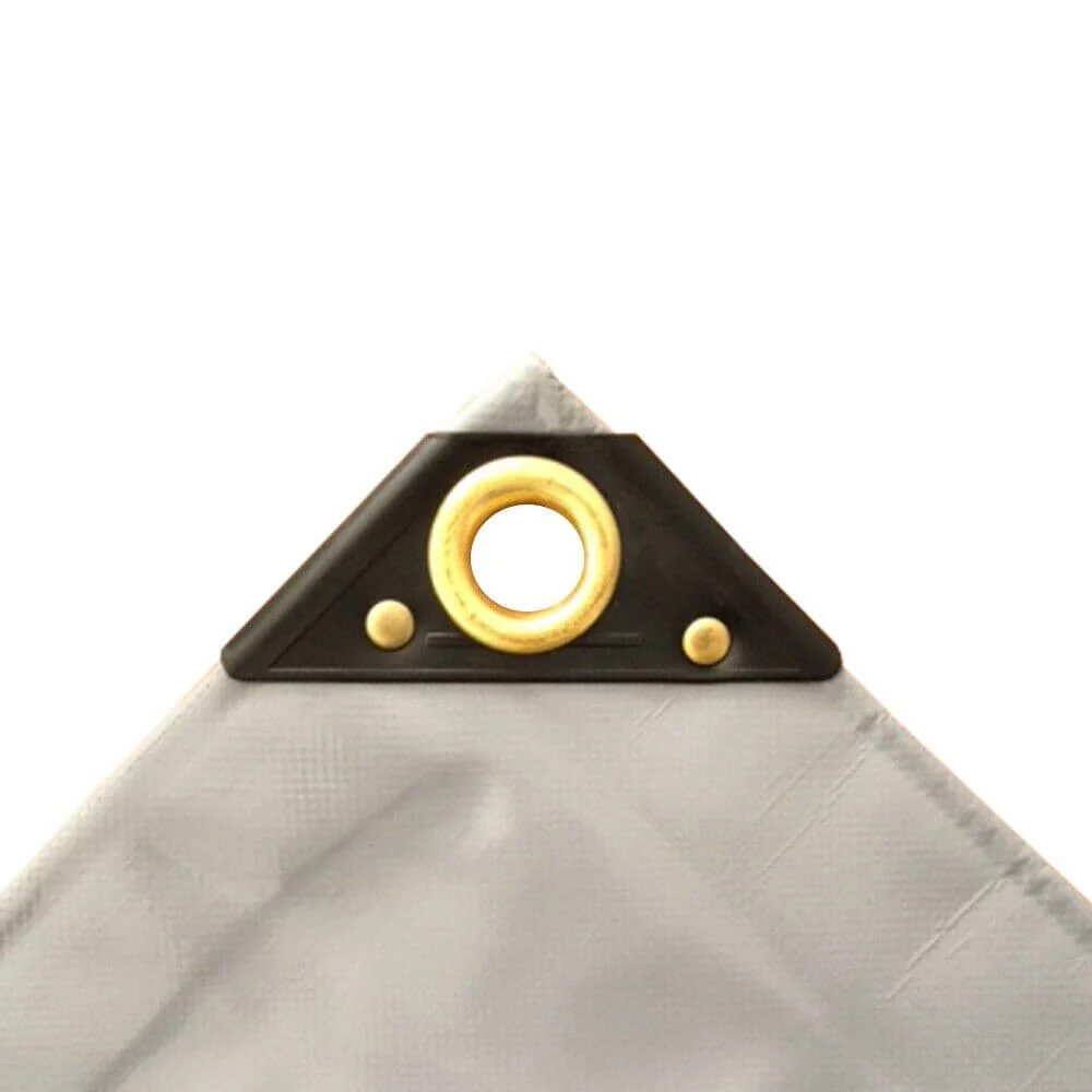 "Afdekzeil, PVC zeil 650g/m², 3,5 x 6m (21m²), grijs, Gewebeplane image"