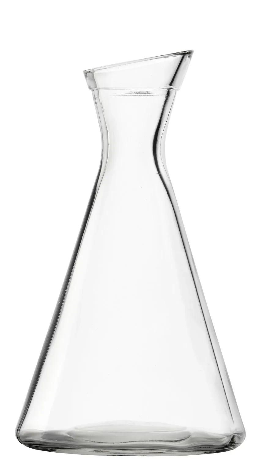Karaf, karaf water, wijnkaraf, glazen karaf - Pisa, 1 l