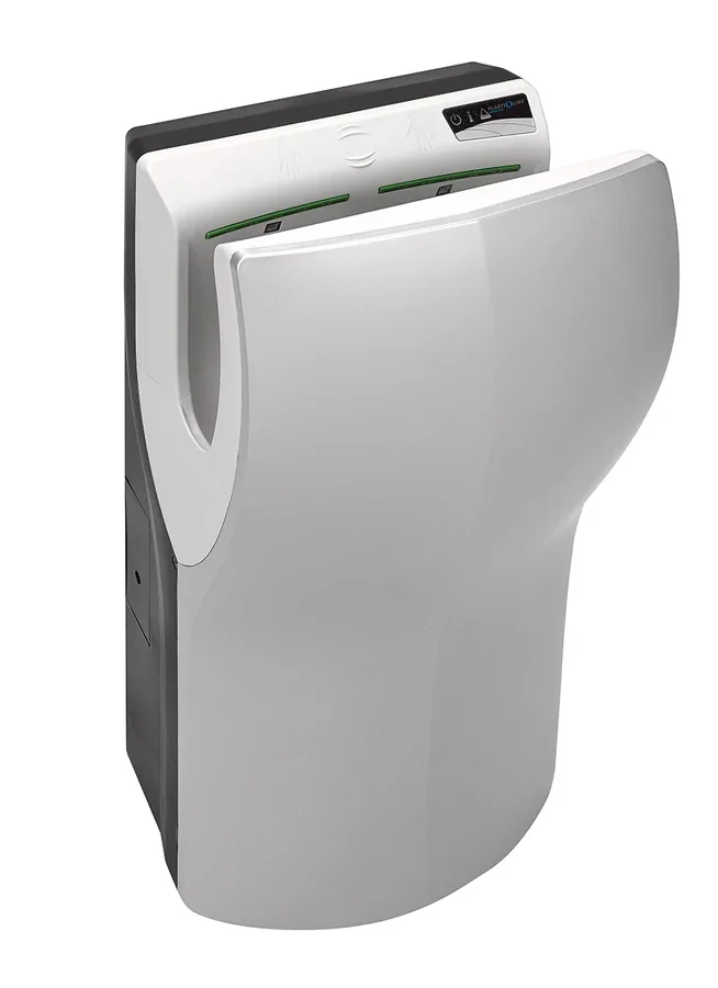 "Handdroger automatisch - Hands-in-Prinzip, plastic PQ14, Kleur: Roestvrijstalen look image"