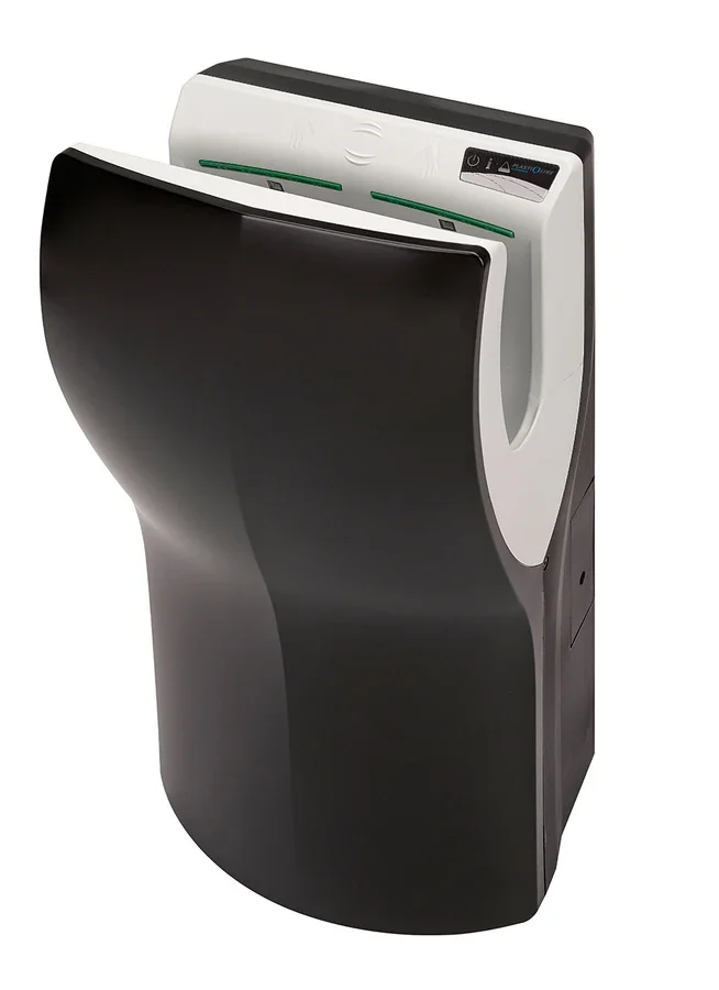Handdroger automatisch - Hands-in-Prinzip, plastic PQ14, Kleur: zwart