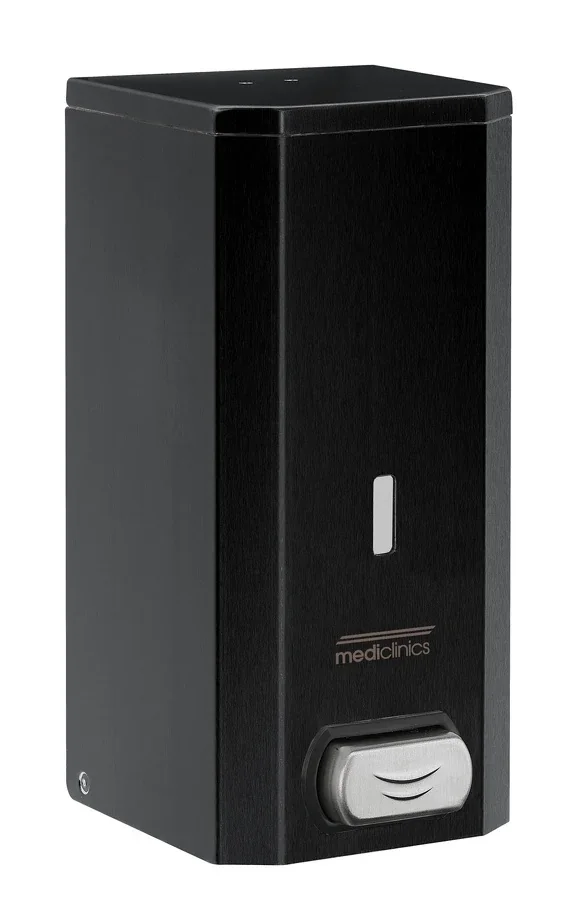 Zeepdispenser, Zeeppompje DJ0031, 1500ml, Kleur: zwart