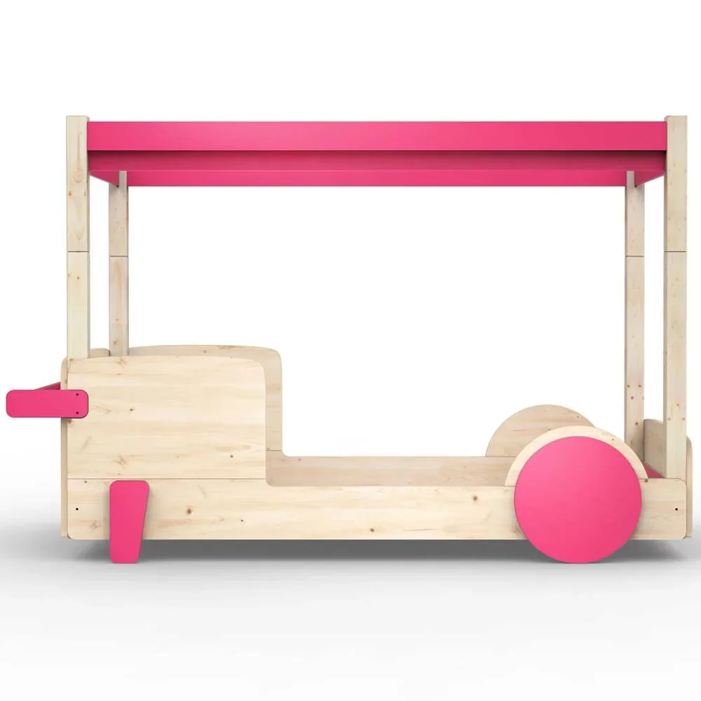 "Mathy by Bols hemelbed "Discovery, Kleurelementen: Zomerroze image"