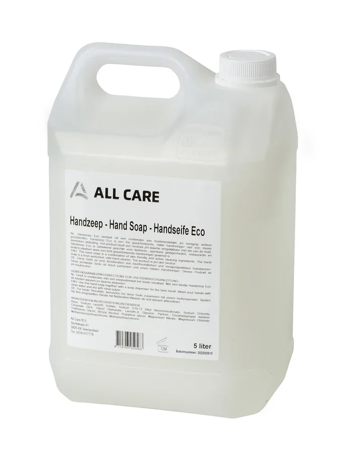 "Handzeep, Vloeibare zeep - 5 liter jerrycan image"