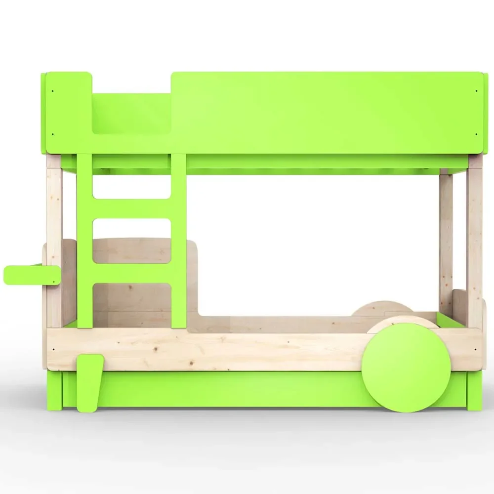 "Mathy by Bols stapelbed "Discovery" met bedlade, Kleurelementen: Appel groen image"