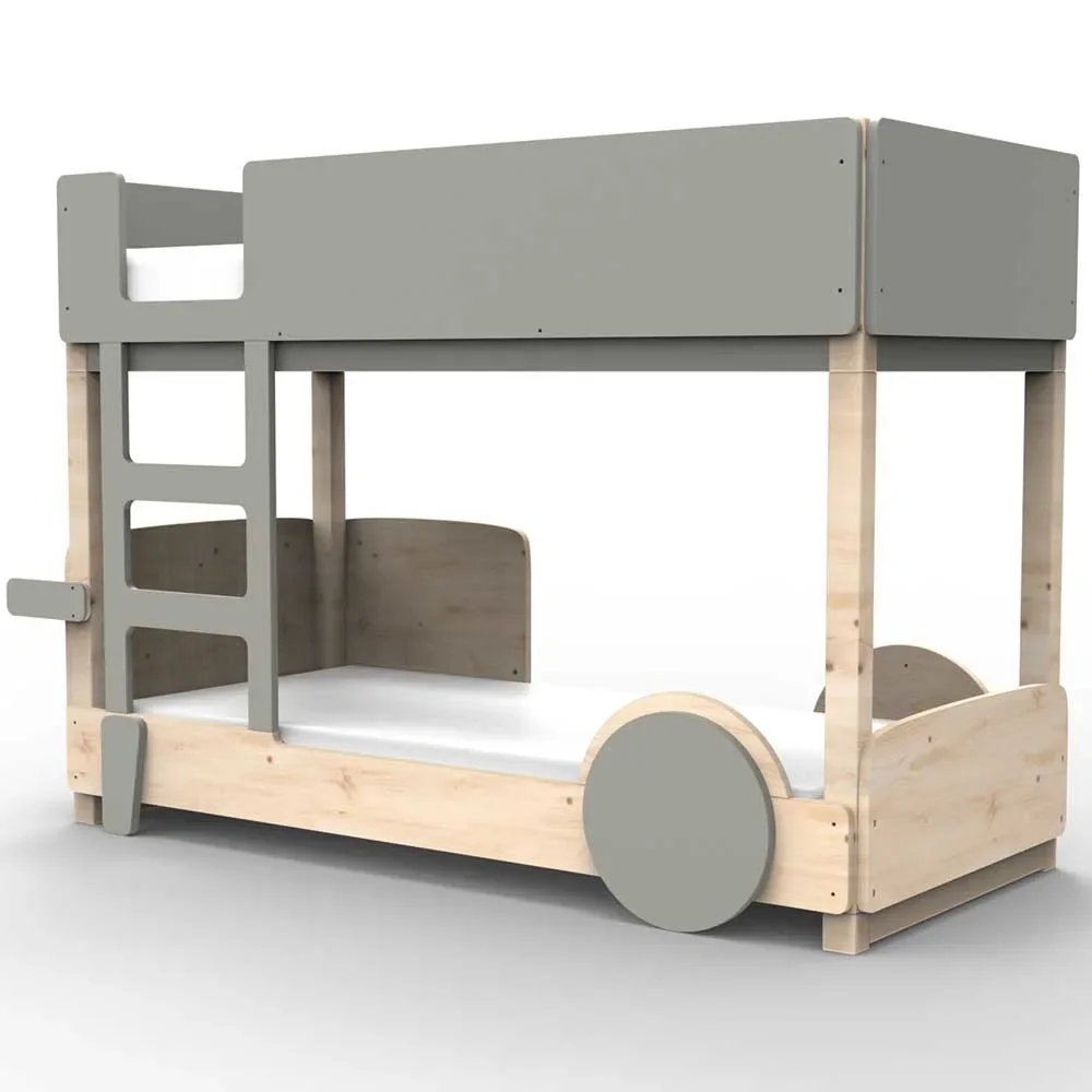 "Mathy by Bols stapelbed "Discovery, Kleurelementen: Cementgrijs image"