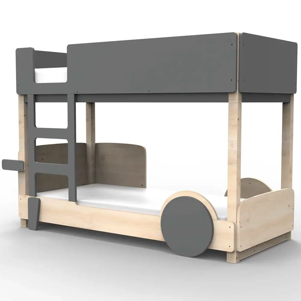 "Mathy by Bols stapelbed "Discovery, Kleurelementen: Basalt grijs image"
