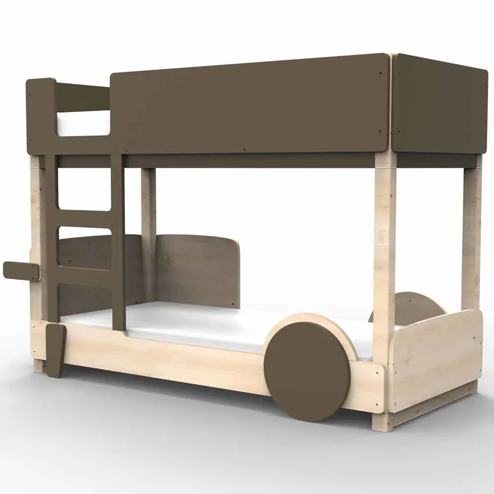 "Mathy by Bols stapelbed "Discovery, Kleurelementen: artisjok image"
