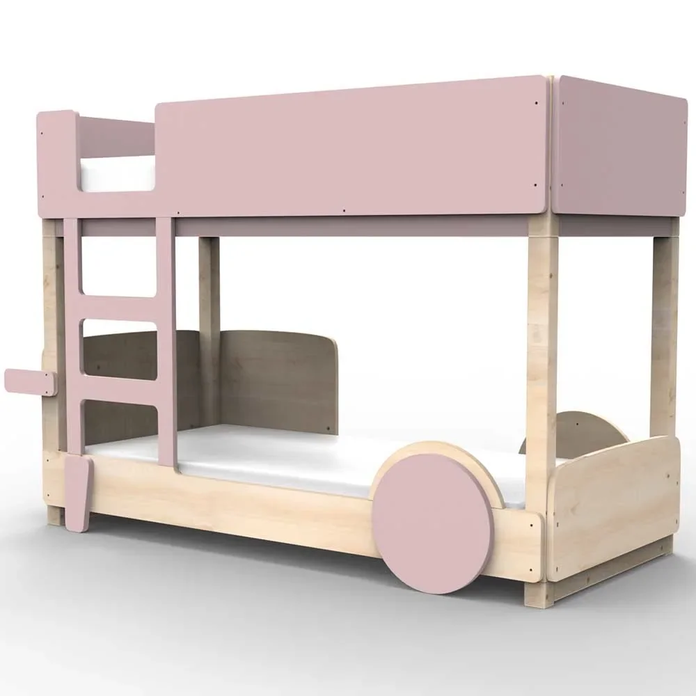 "Mathy by Bols stapelbed "Discovery, Kleurelementen: Winterroze image"
