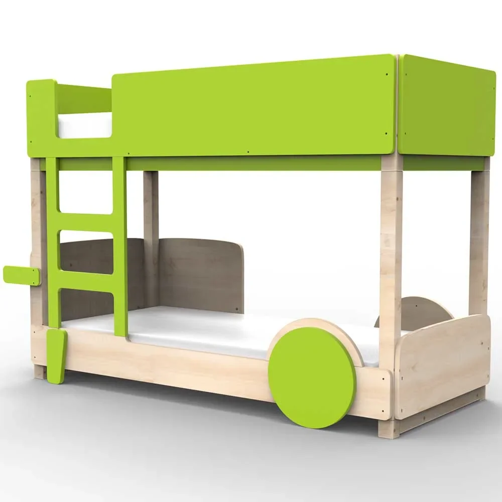 "Mathy by Bols stapelbed "Discovery, Kleurelementen: Appel groen image"