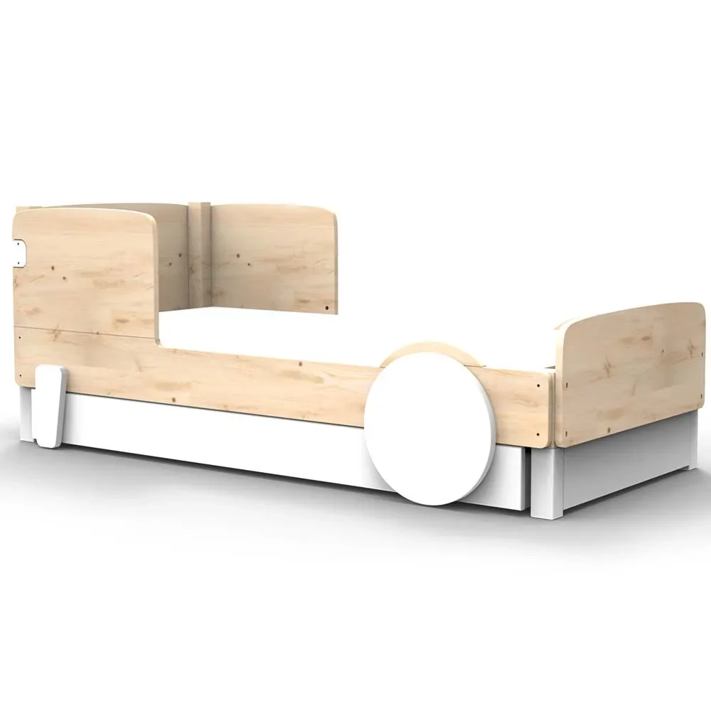 "Mathy by Bols Einzelbett "Discovery" met bedlade, Kleurelementen: Basalt grijs image"