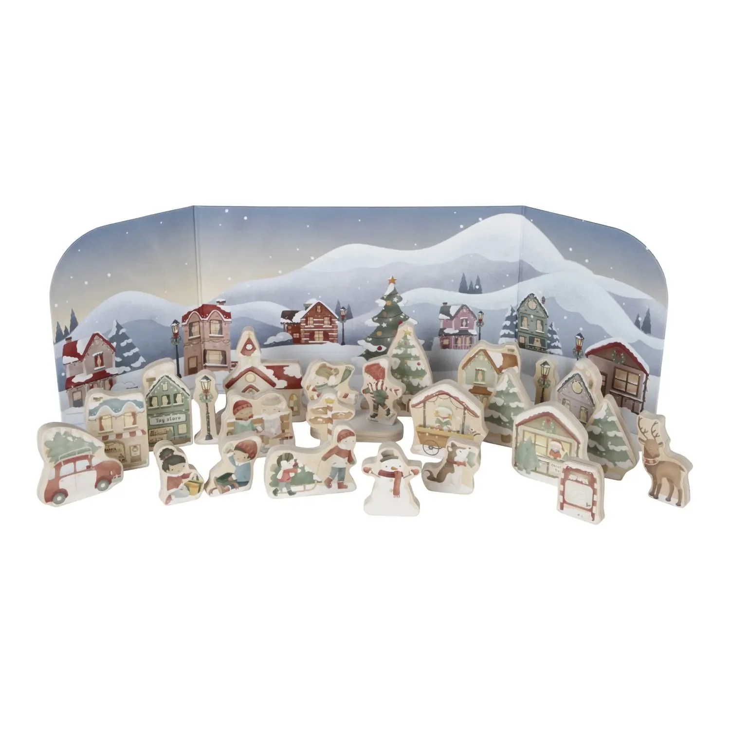 Little Dutch adventskalender, kerstkalender - X-Mas geschenkdoos