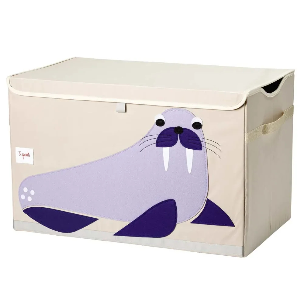 "3 Sprouts opbergdoos deksel walrus image"