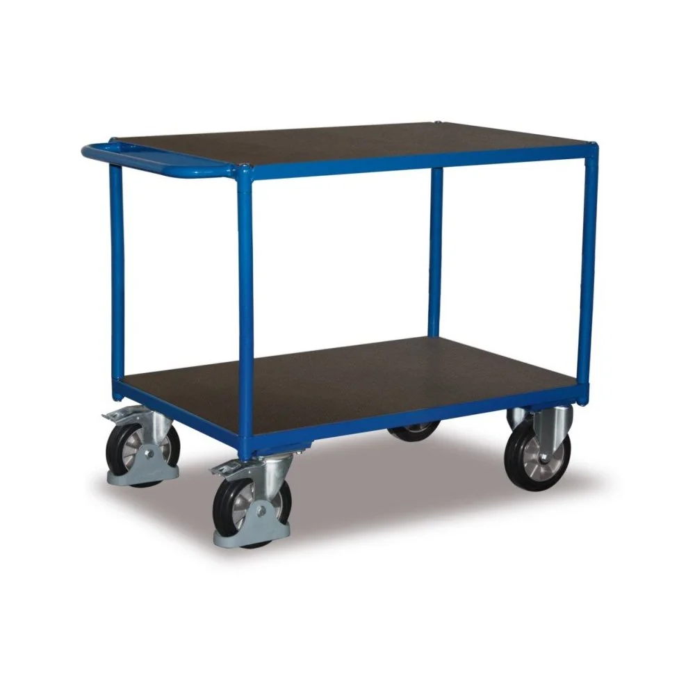 "Zware last tafelwagen 1000 kg met 2 plateaus image"