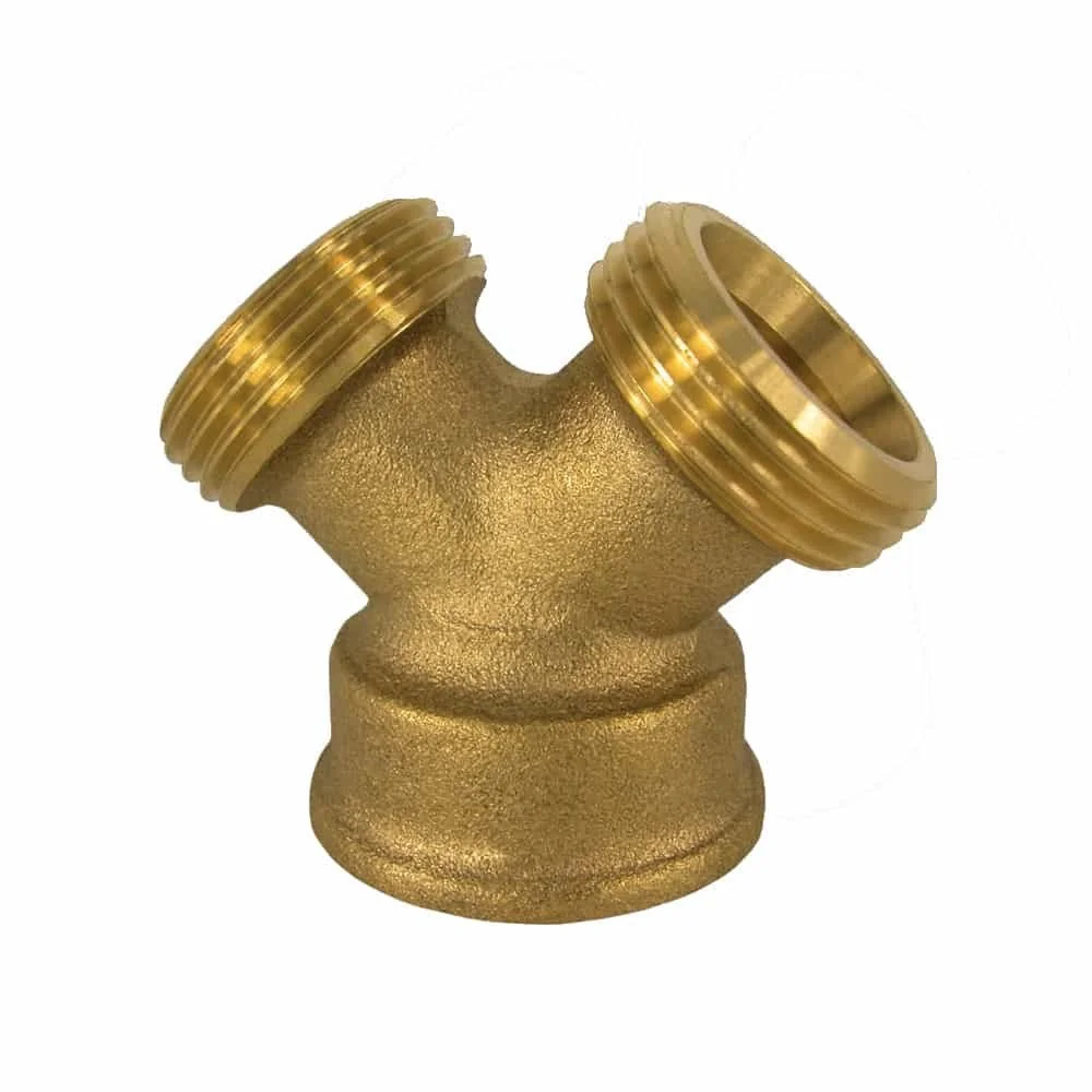 "Messing Y-stuk 3/4 inch, Gewindefitting voor Sanitair & Verwarming image"