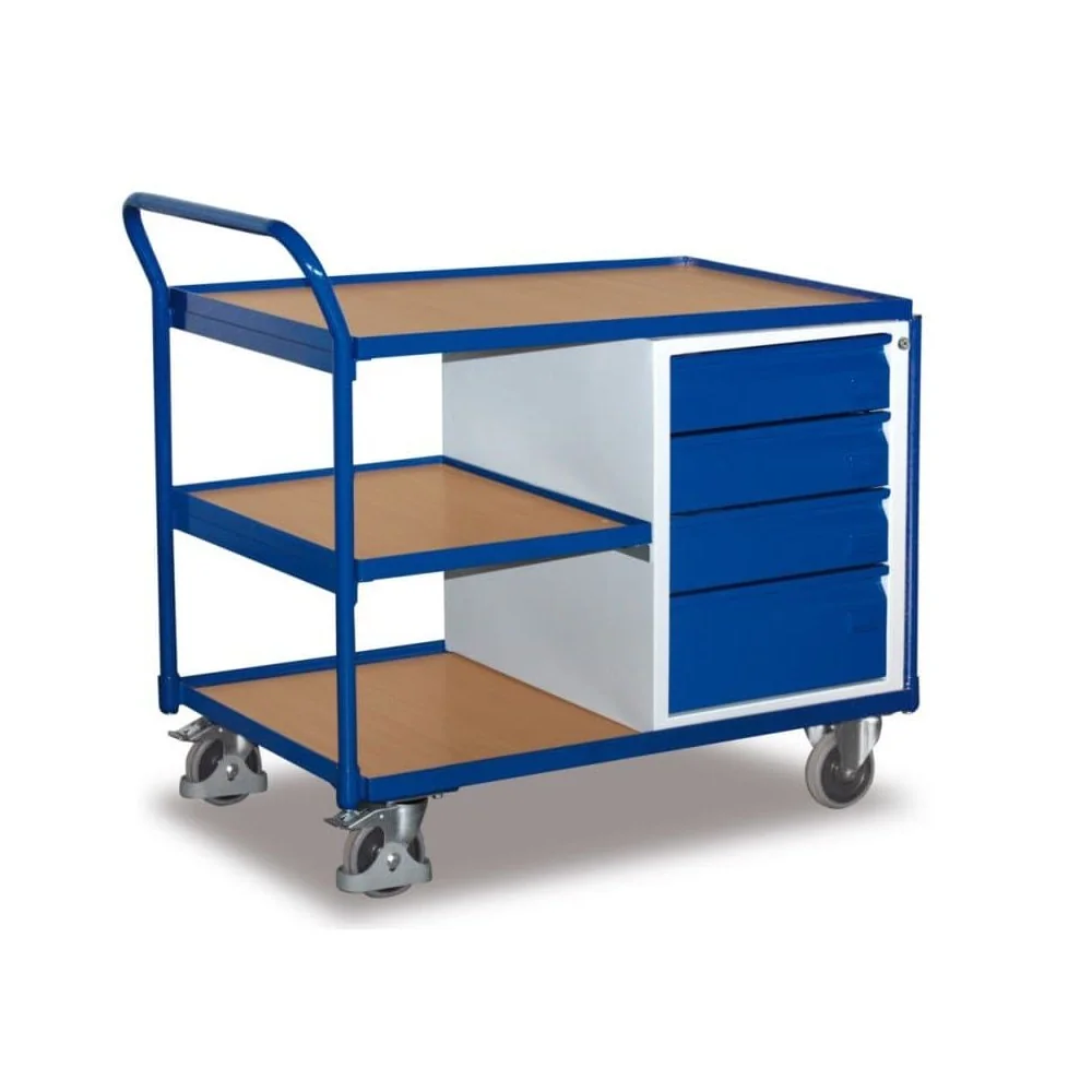 "Werkplaatswagen met 3 Ladeoppervlakken & 4 Laden - EasySTOP image"