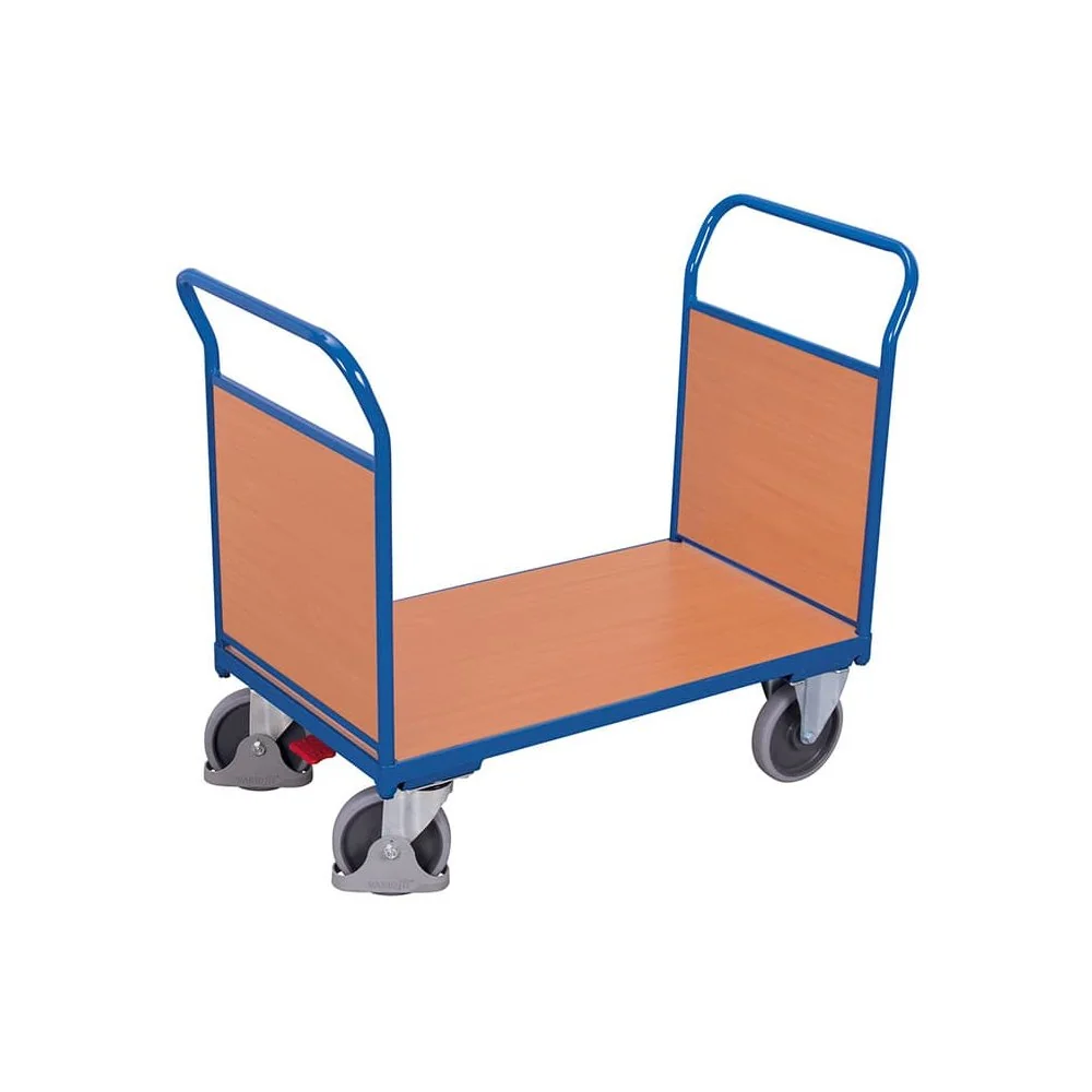 Dubbele Eindwandwagen 500 kg Type M + EasySTOP