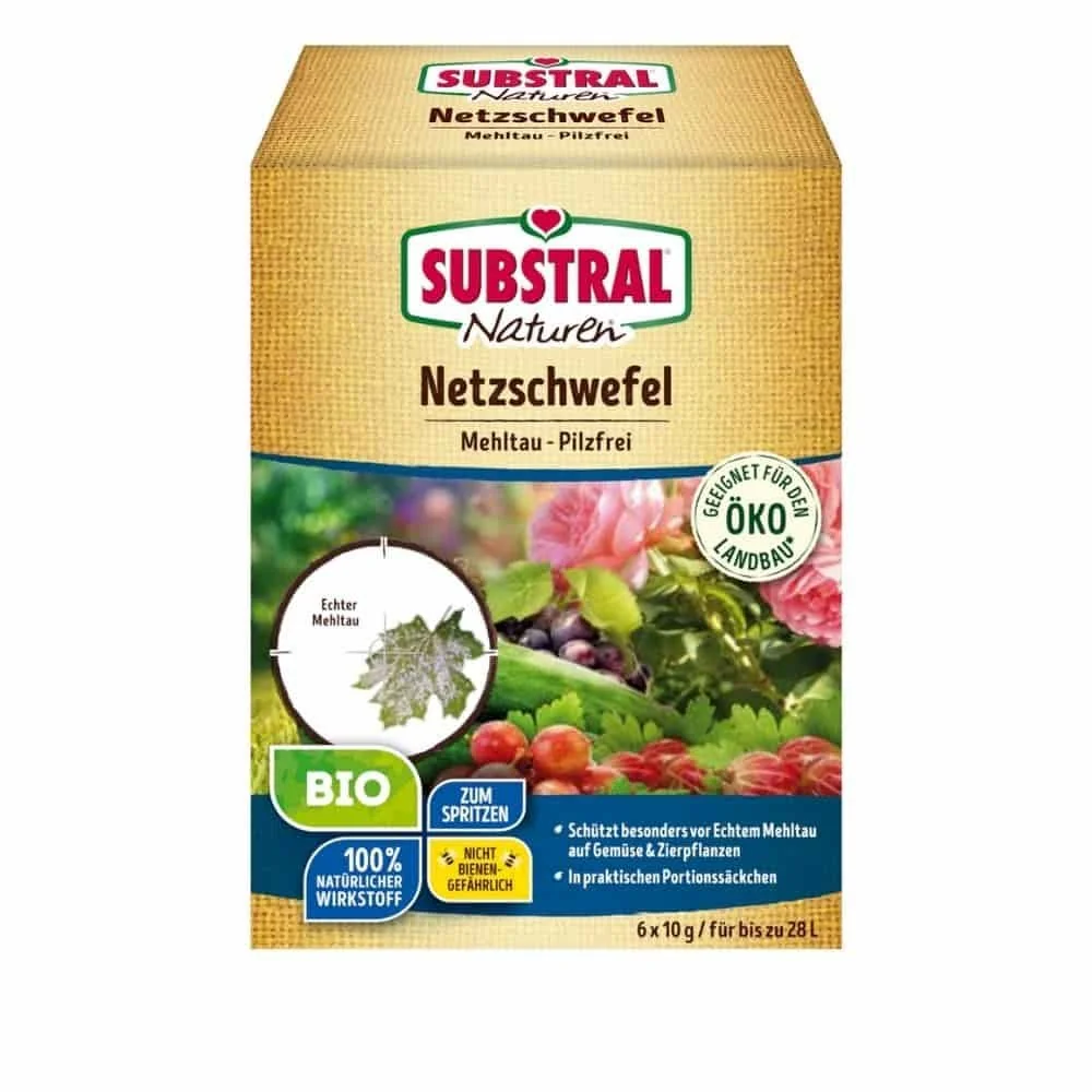 Bio Netzschwefel 60g - Meeldauw en Schimmel Bestrijden