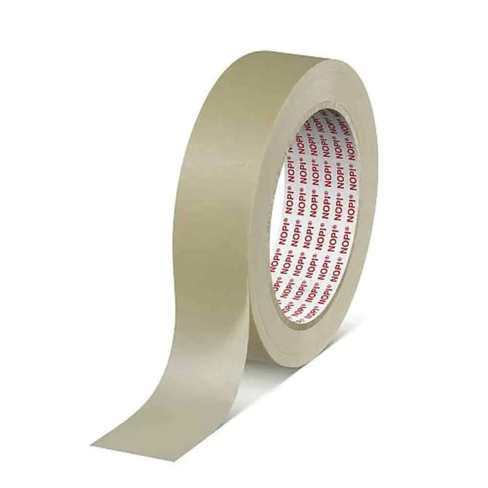 "tesa NOPI Kreppband 4349 30 mm x 50 m (lichtbeige) image"