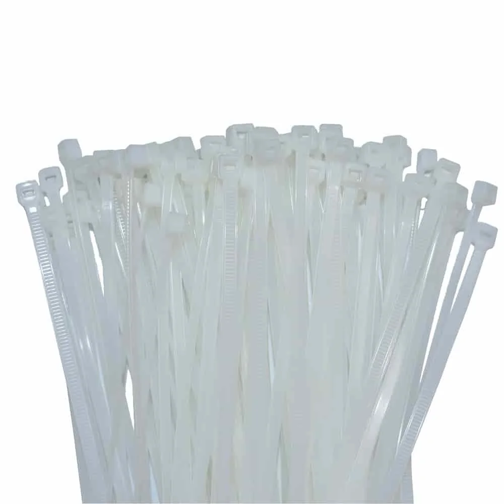 "100 Kabelbinders 530x9, 0mm Natuur (wit) PA6.6 image"