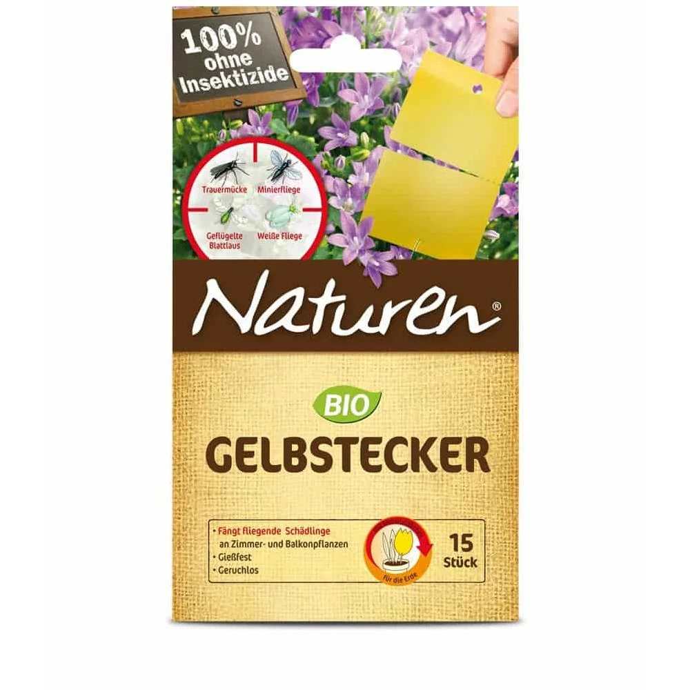 "Naturen Gelbstecker - 15 stuks - Rouwmuggen Bestrijden image"
