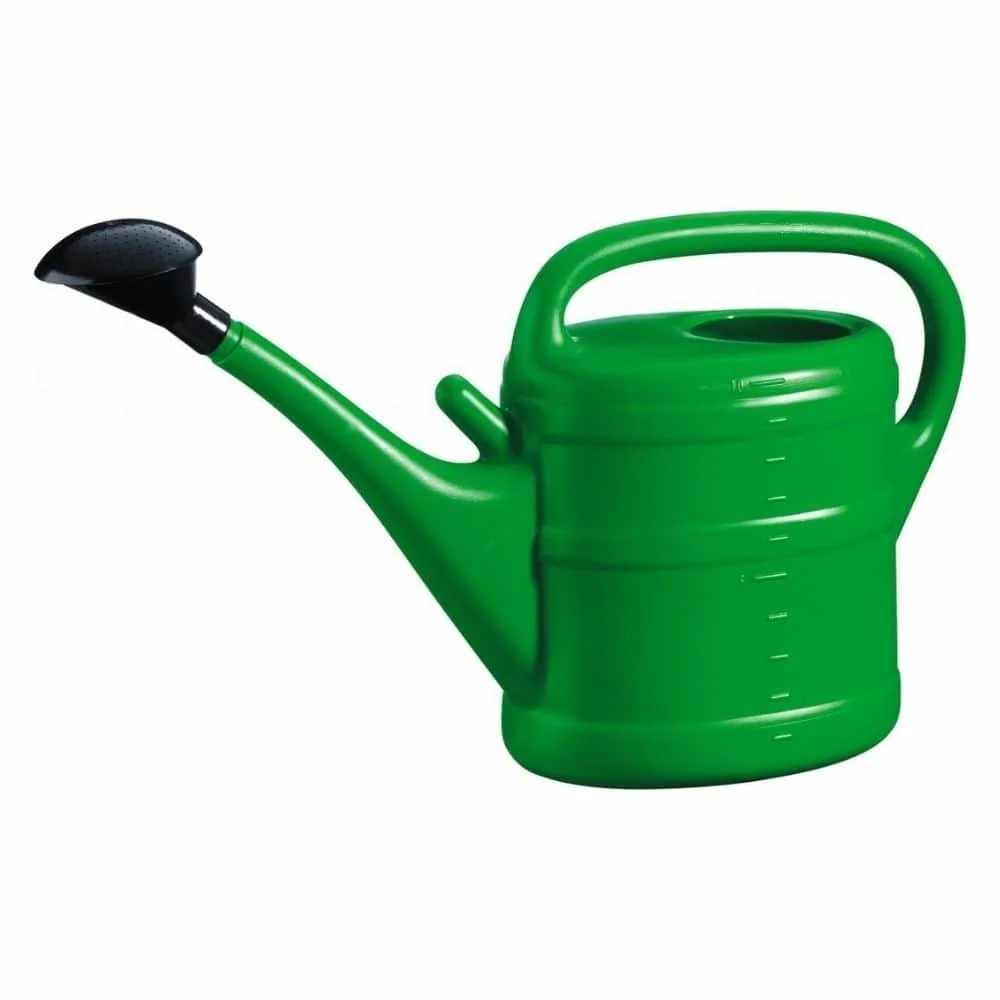 "Gieter 10 liter, Groene gieter, Kunststof gieter met broes image"