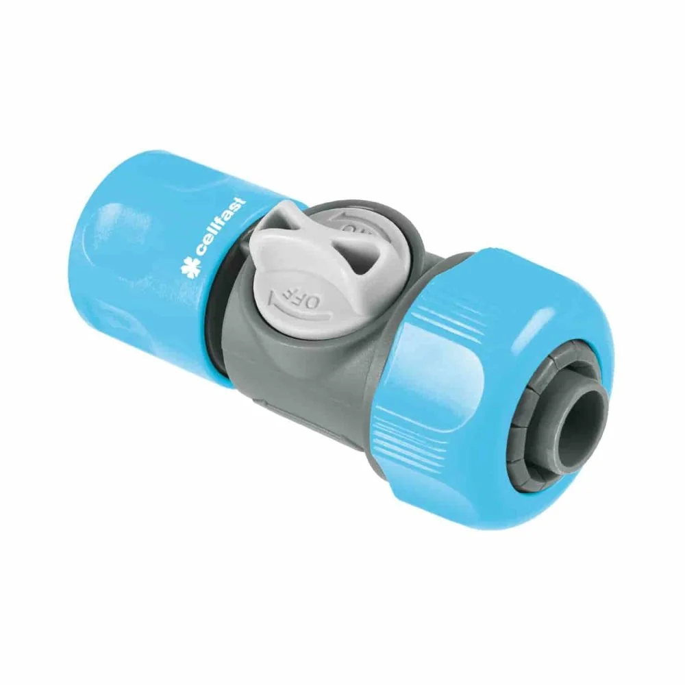 "Snelkoppeling 3/4 inch met Ventiel - Tuinslang Koppeling image"