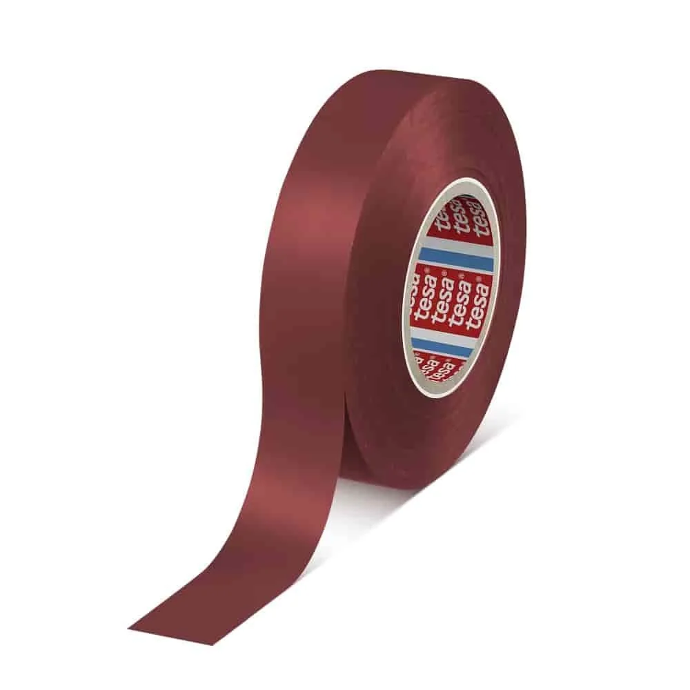 "PVC Isolatieband Rood 19mm x 33m - UV- en Weerbestendig image"
