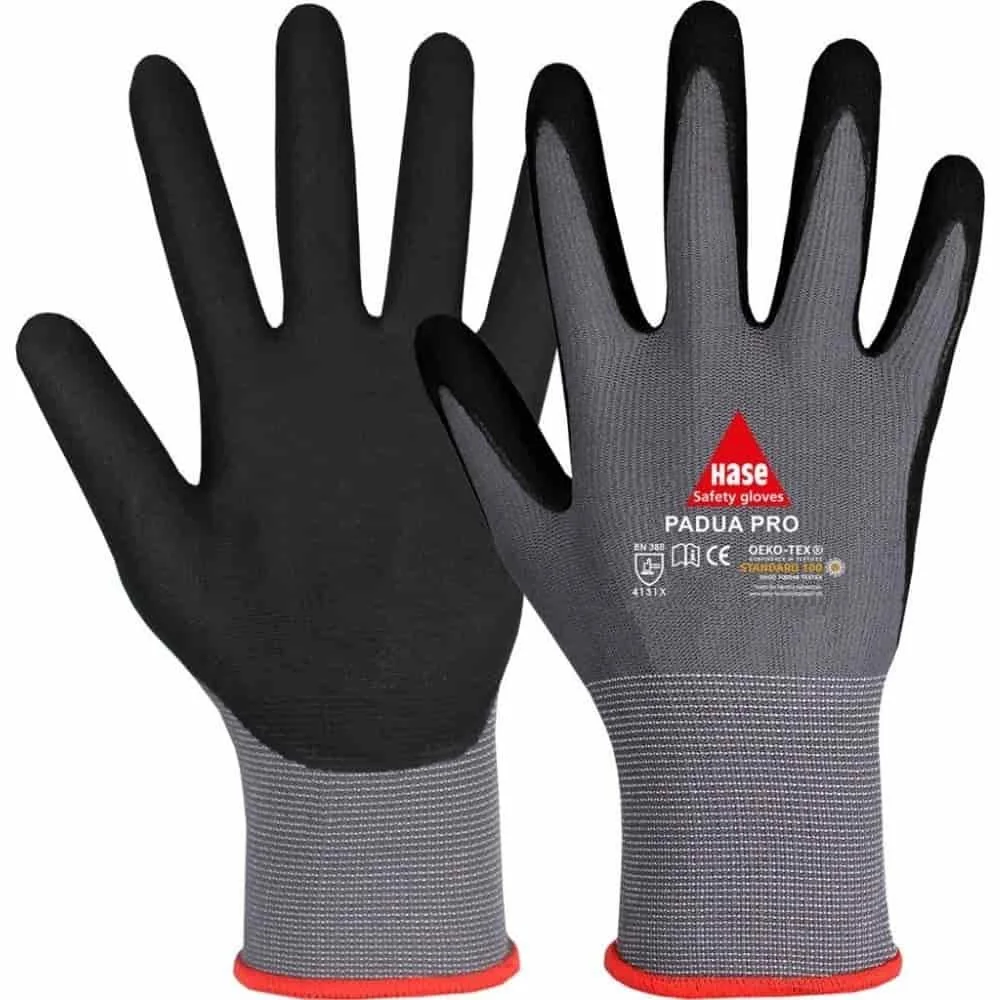 "Montagehandschoenen Maat 7, Padua Pro, Nylon, Nitrilschuim, Werkhandschoenen image"