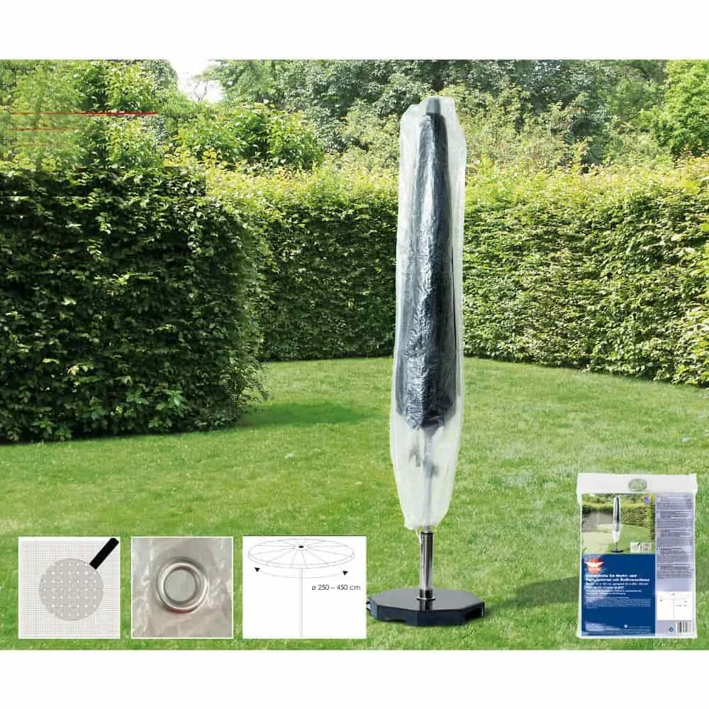 "Parasol beschermhoes transparant 250-450cm image"